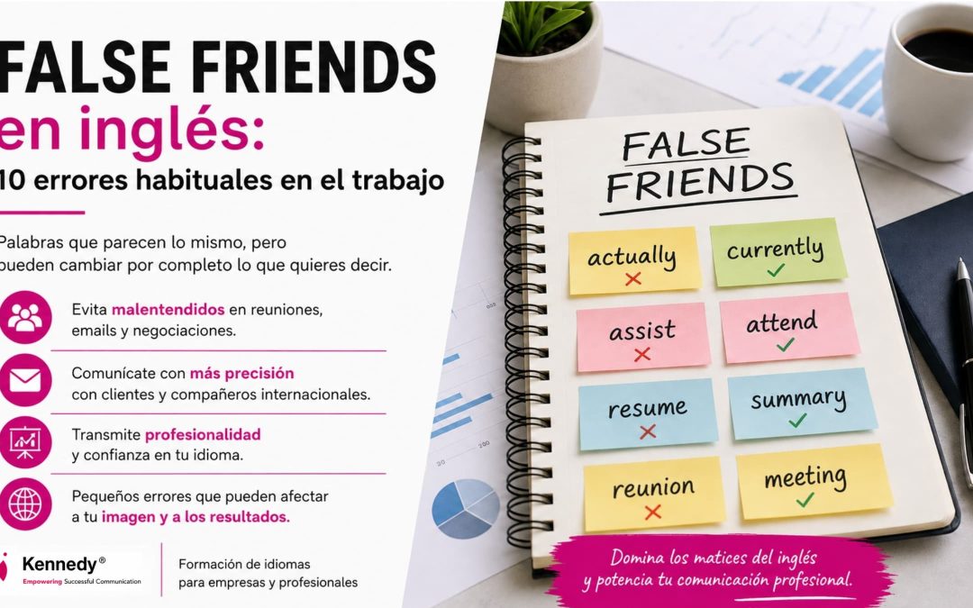 False friends en inglés: 10 errores habituales en inglés