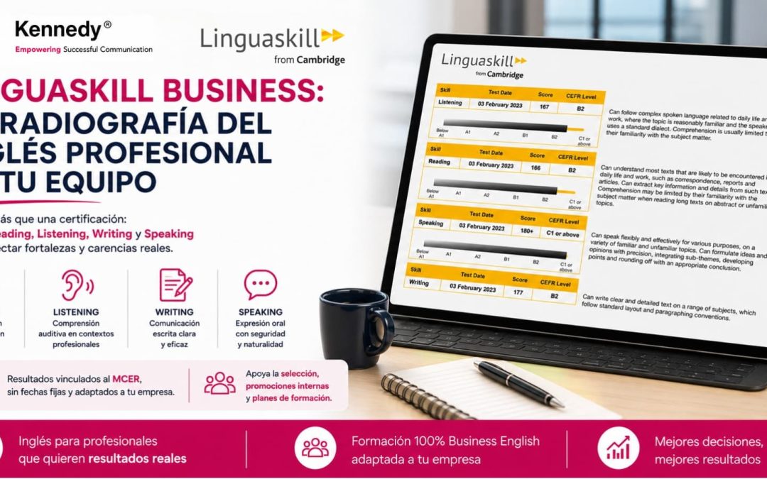 Linguaskill business: la radiografía del nivel de inglés de tu equipo
